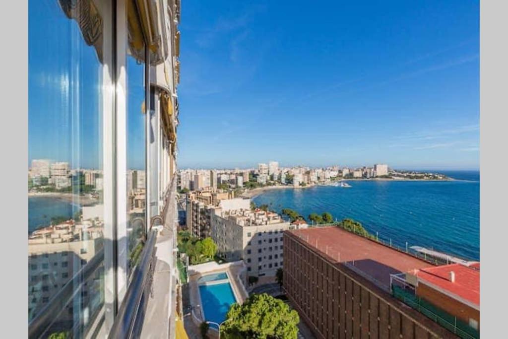 Apartmán Playa Albufereta. Espectaculares Vistas Al Mar. Alicante Exteriér fotografie