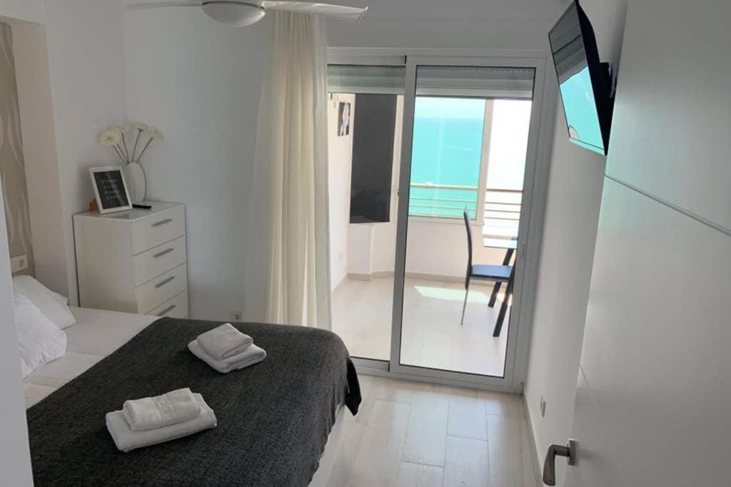 Apartmán Playa Albufereta. Espectaculares Vistas Al Mar. Alicante Exteriér fotografie